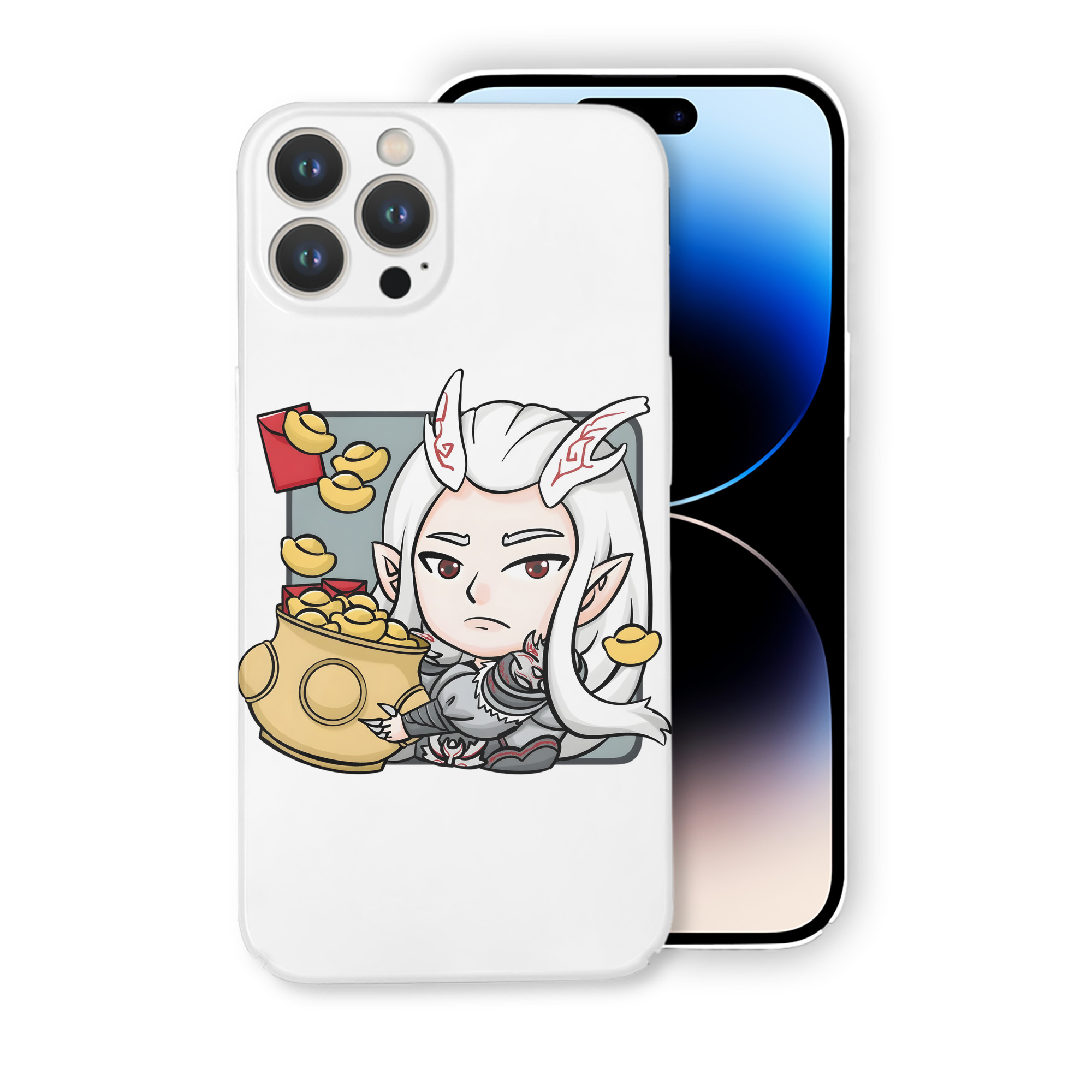 （画像用） Ne Zha 2 ナタ 魔童の大暴れ 【iPhone 14シリーズ対応】ハードケース
